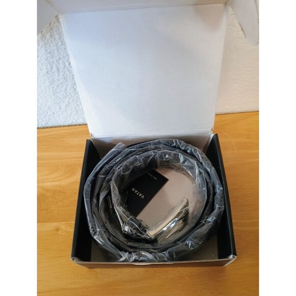 Black Vatan Leather Belt For Men Casual/Formal - Picture 3 of 7